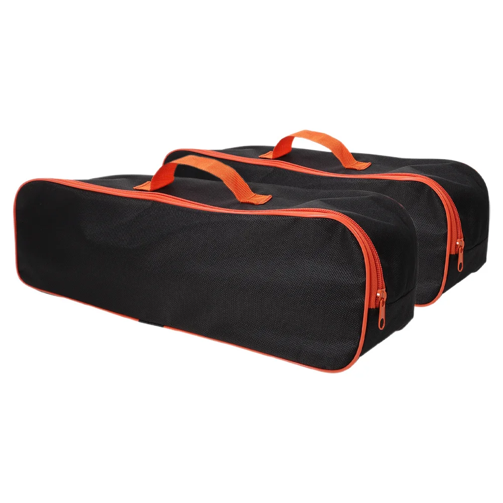 

2Pcs Car Vacuum Cleaner Storage Bag Portable Multifunctional Tool Organizer Outdoor Camping Bbq Accessory Storage Case