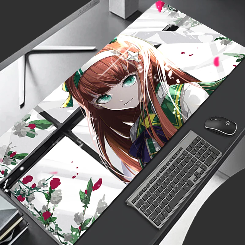 

Mousepad Pattern Game Pad Rubber Mouse Pad PC Accessories Desk Mat Non Slip Office Table Mat Anime Girls Gamer HD Keyboard Pad