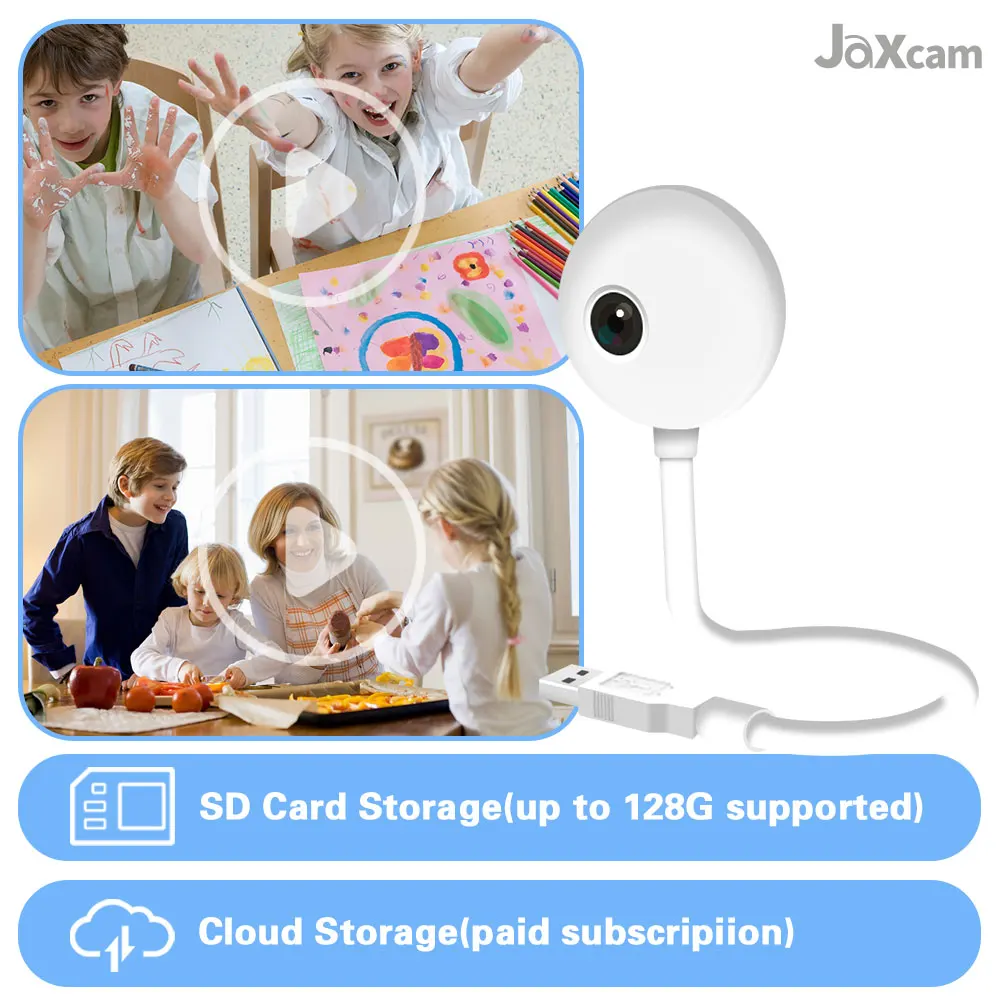 3 pçs usb mini ao ar livre tuya wifi câmera de segurança 5mp detecção movimento cor noite tvision sem fio cctv câmera vigilância bebê