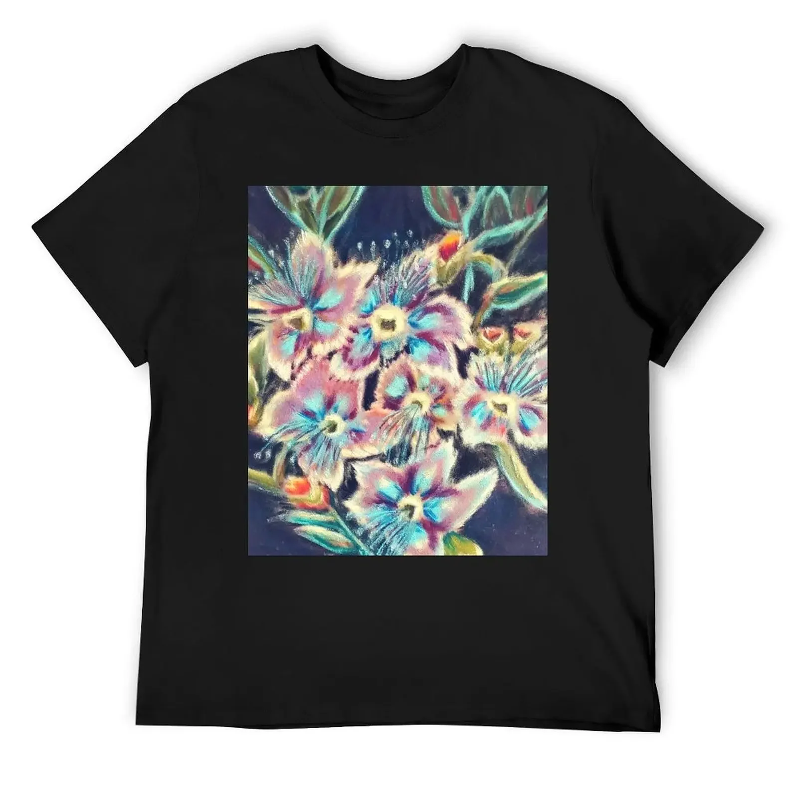 glowing bouquet, jodi epp, pastel #findyourthing T-Shirt Blouse graphic t shirts men t shirt