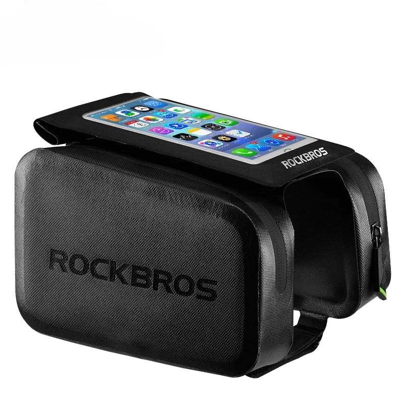 

Cell Phone Bag Wholesale Bike Bicycle Top Tube Waterproof Riding Bag waterproof bicycle bag pocket phone holder