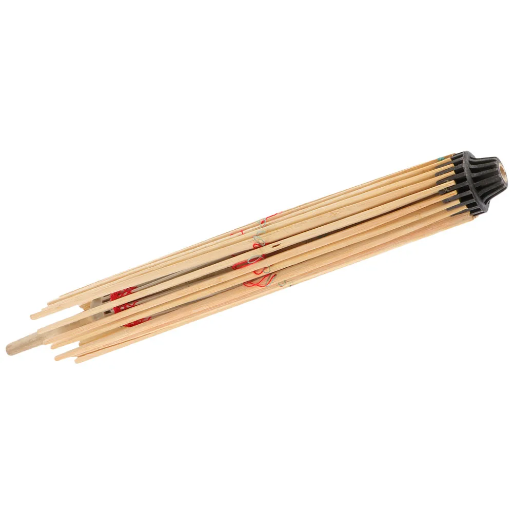 

Oil Paper Umbrella Stand 56D Bamboo Rack Decorative Wedding Photo Props Replacement Frame Durable Simple Design Portable Stable