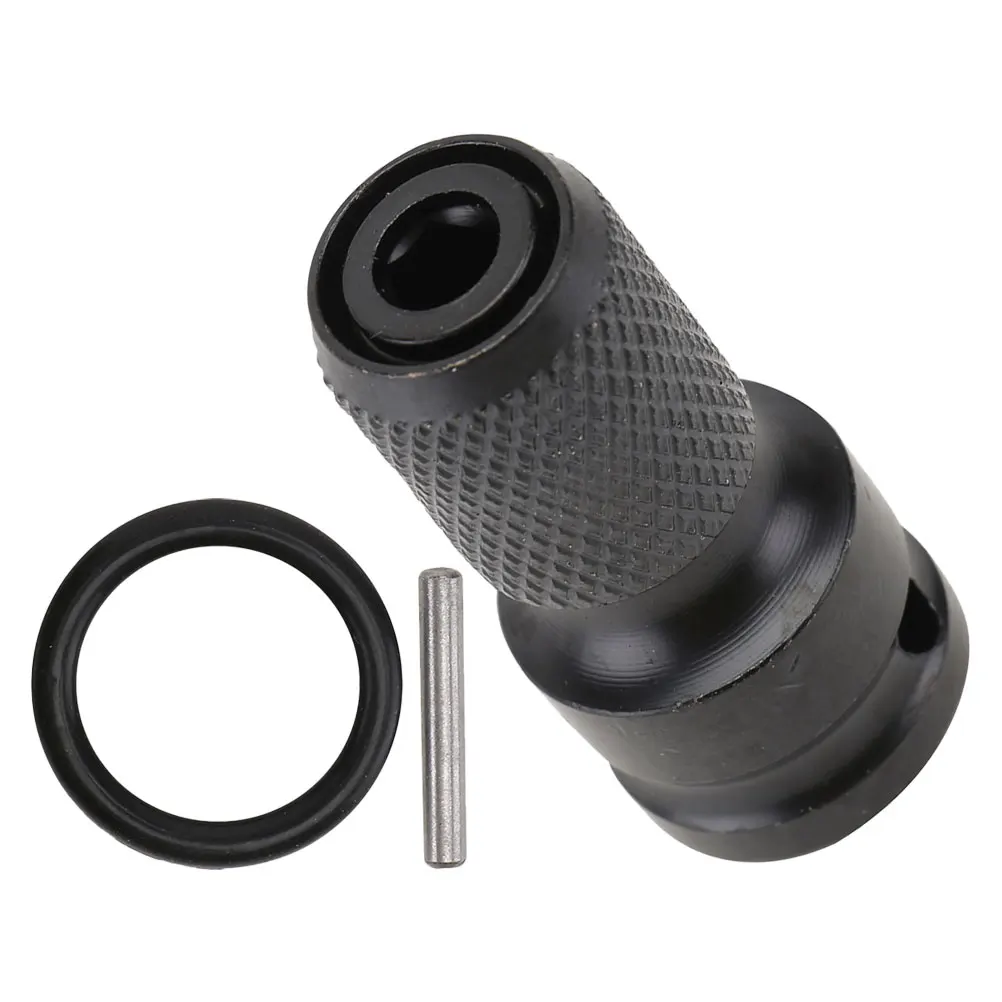 

1 Set 1/2-Inch Square Drive To 1/4-Inch Female Socket Adapter Converter Chuck Adaptor Electric Wrench Conversion Head Impact