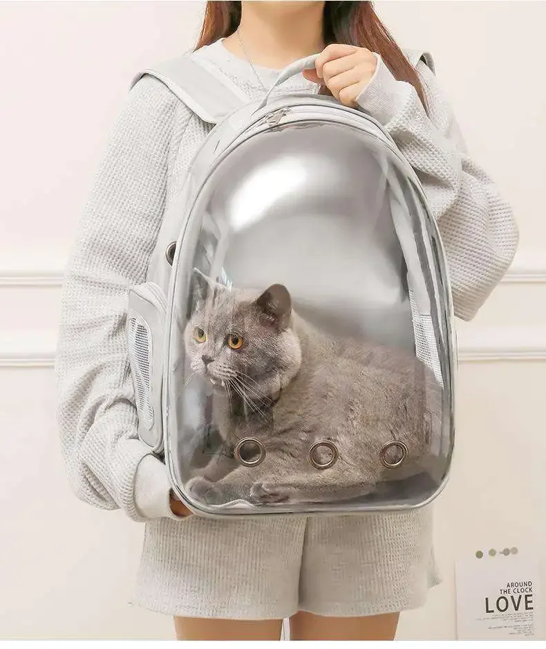 Airline Approved High Quality Small Medium Cat Carrier bag Portable Oxford Puppy Pet Backpack Soft Pet Travel Carrier cat bag