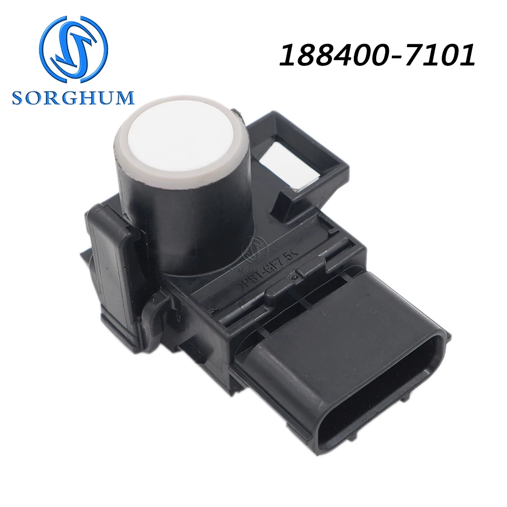 SORGHUM 188400-7101 040 For Toyota Camry For Lexus RX270 RX350 RX450H GX400 GX460 PDC Parking Ultrasonic Sensor White Auto Parts