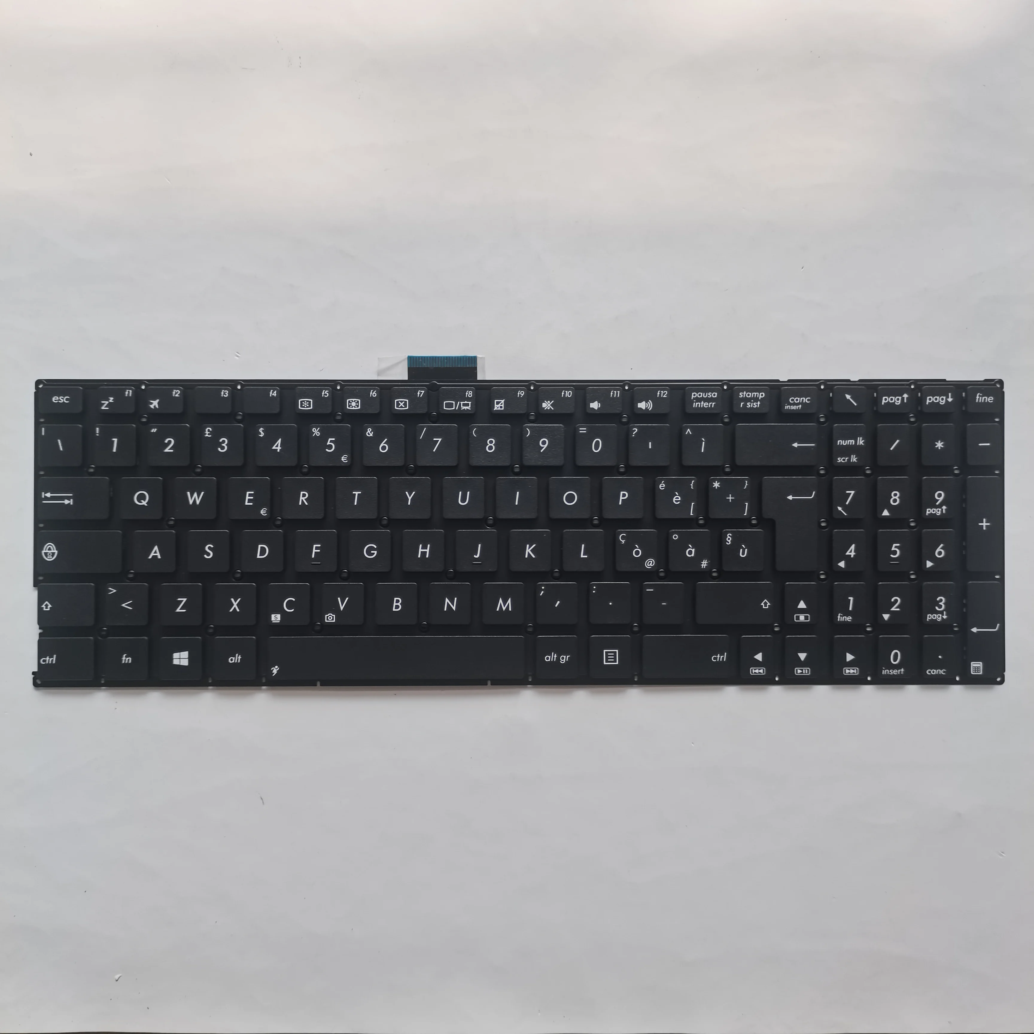 For ASUS x551 X551M X551MA X551MAV F550 F550V X551C X551CA A555 A555L X555 K555 K555L IT Italian Keyboard