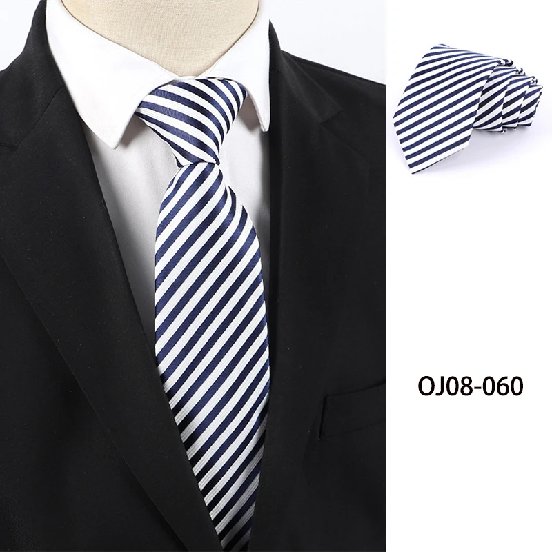 Dasi Pria Motif Garis Kotak-kotak 8cm, Model Terbaru, Bahan Poliester Klasik, Cocok untuk Pertemuan Bisnis, Acara Formal, Aksesoris Dasi, Pemakaian Sehari-hari, Cravat