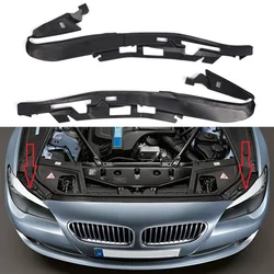 Car Front Upper Headlight Cover Strips Trims Sealing Gasket For BMW 5 Series F10 F11 F18 M5 2009-2013 63117240367 63117240368