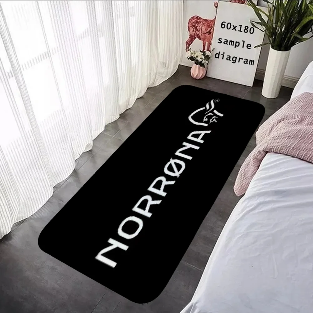 Norrona-felpudo personalizado para exteriores, artículos de decoración para la habitación, Felpudo de entrada al hogar, alfombrillas