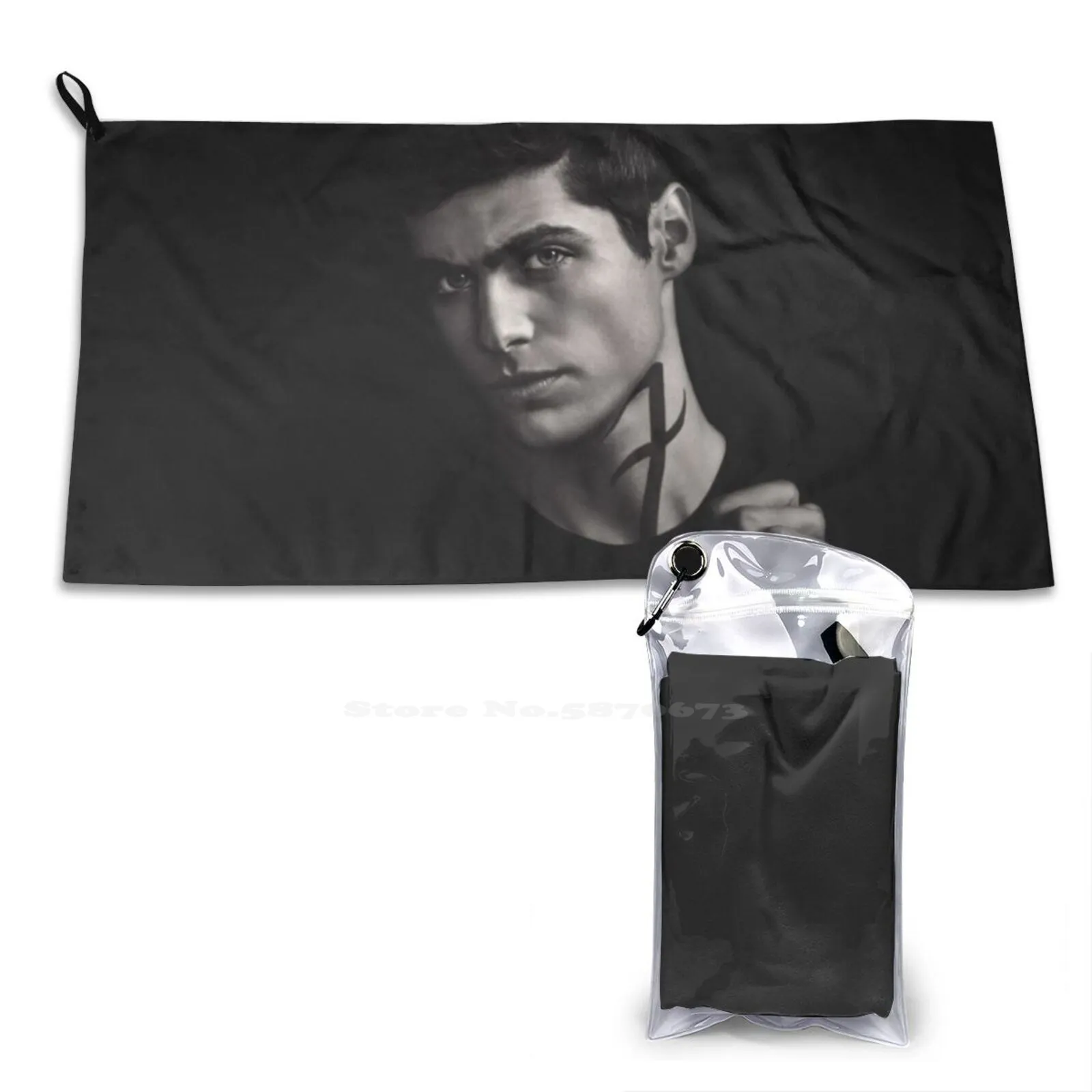 Alec Lightwood S2 Soft Bath Towel Washcloth Outdoor Shadowhunters Season 2 Shadowhunters Season 1 Shadowhunters S2