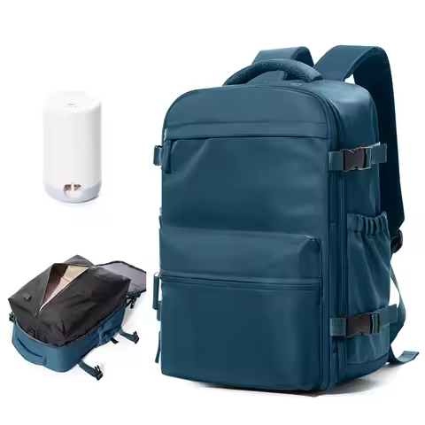 Zaino con compressione sottovuoto