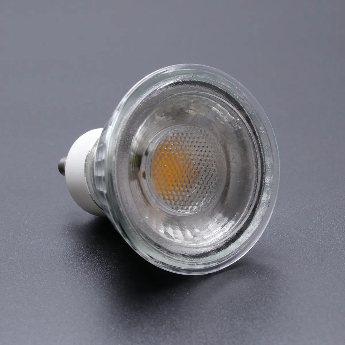 10Pcs 5W Gu10 LED Lamp Cup Cob Spotlight Reflector Bulb 480 Lumens Beam Angle Energy Efficient Eye Safe Home Hotel