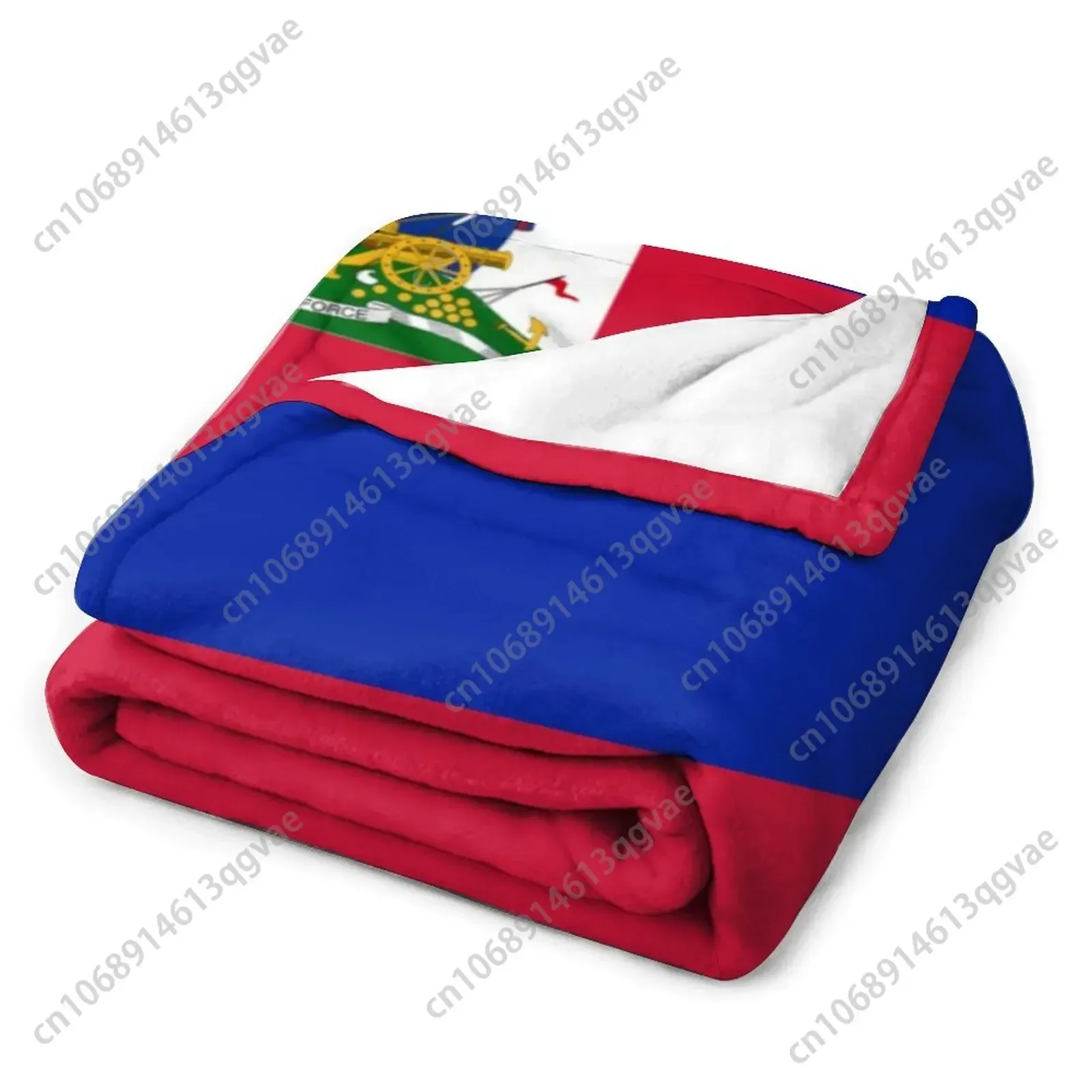 Haiti Flag Flannel Blankets Are Soft Comfortable and Warm Perfect for Winter Naps Homes Offices Travel Camping and More 4