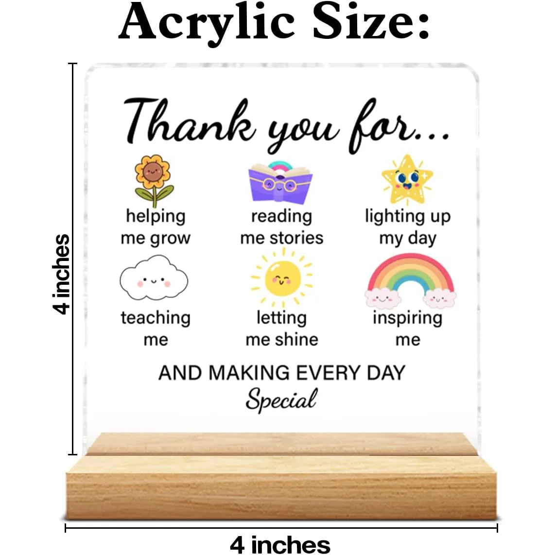 Teacher Appreciation Gifts for Women Men, Gifts for Teachers Thank You Birthday Back to School End of Year, Thank You