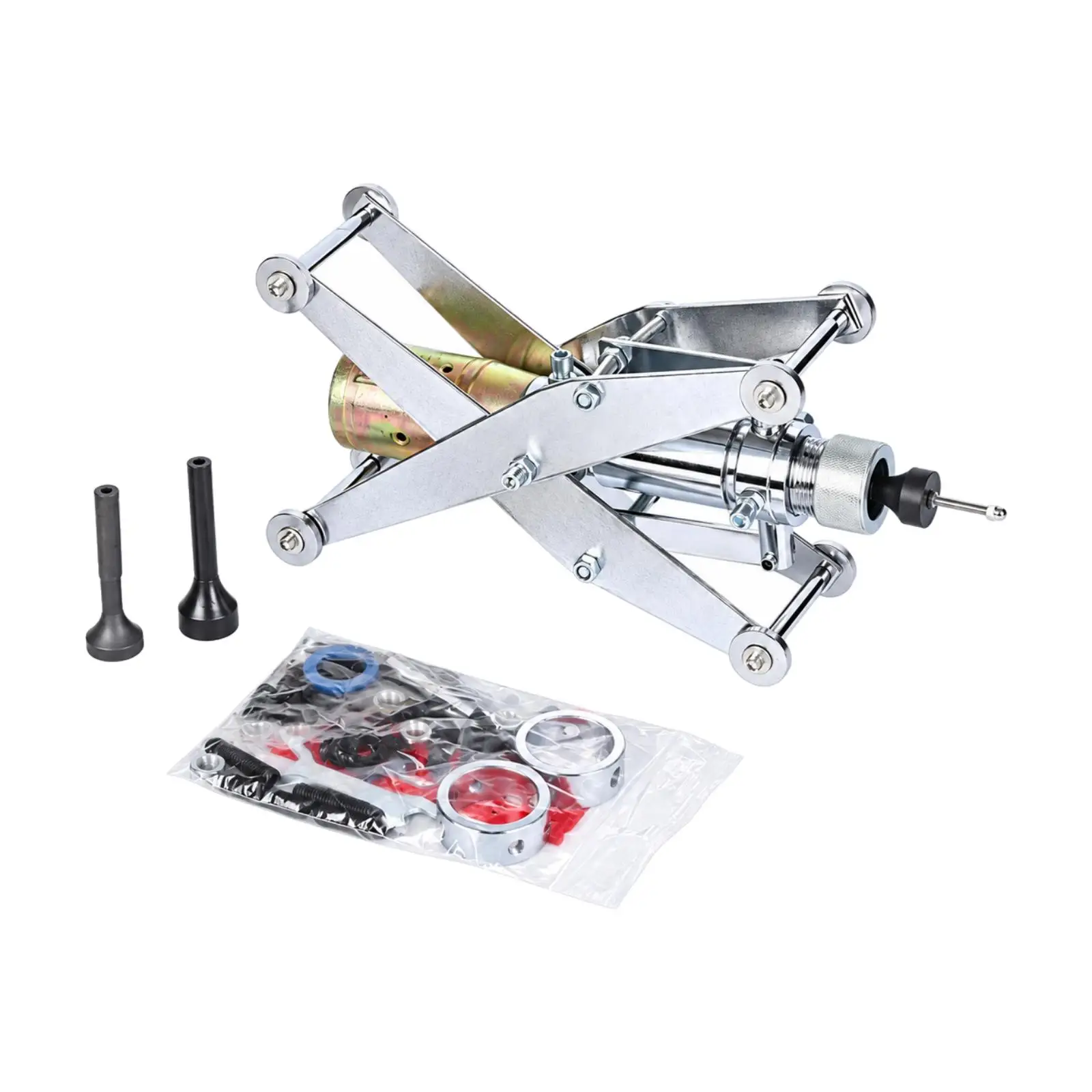 Tungsten Steel Internal Pipe Blasting Cart with Replaceable Nozzles Sealing Rings for 50-