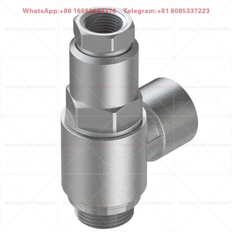 HGL-3/8-B 530032 Pneumatic Pilot Check Valve Air Pressure Lock Control Industrial Automation Spare Accessories
