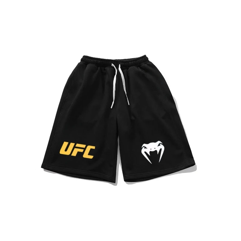 

2026 New Boxing Shorts, 3D Printed UFC Quick Drying Shorts, Boxing Training Clothes, Men's Sports Running Casual Shorts