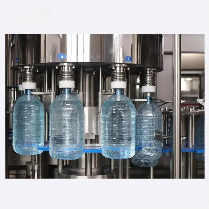 YG Large Flow Quantitative Liquid Water Juice Dispensing Equipment Weighing Filling Machine Straight Line Liquid Filling Machine