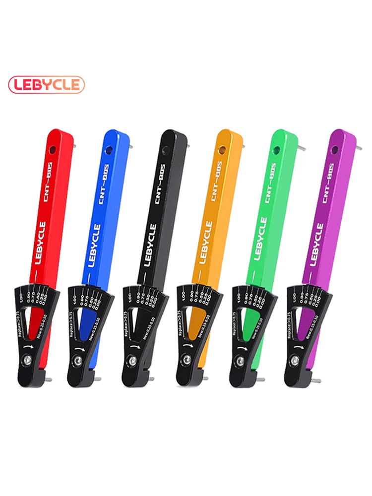 AliExpress LEBYCLE Bicycle Chain Wear Checker Indicator CNC Aluminum Alloy Bicycle Measurement Ruler Repair Tools Mountain Bike Chain Tools