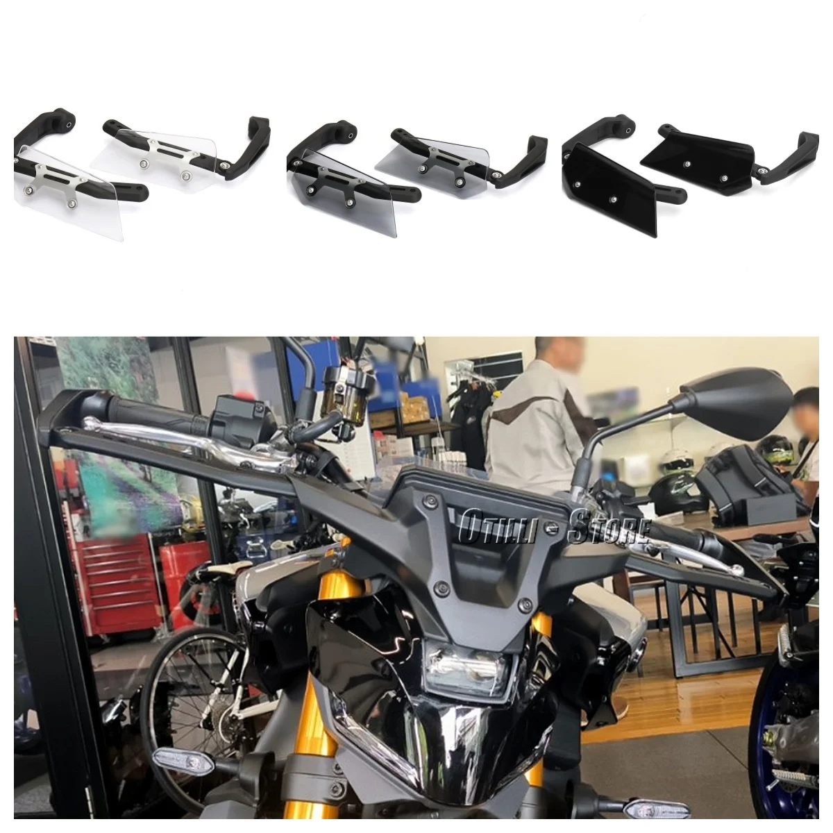 

For Yamaha MT09 MT-09 MT 09 SP 2024 2025 Motorcycle Accessories Hand Guard Handle Protector Handguard Handlebar Protection Kit