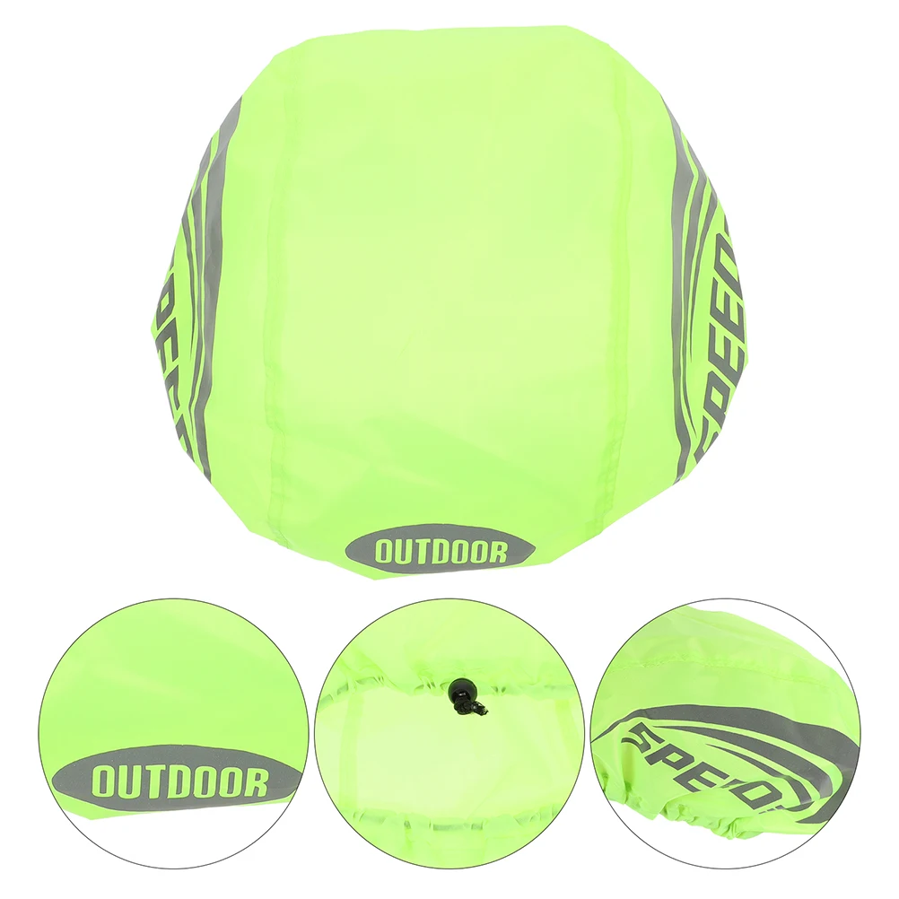 

2pcs Rainproof Cover Waterproof Oxford Cloth Foldable Protectors Bike Cycling Supplies Reflective Strips Safety Gear