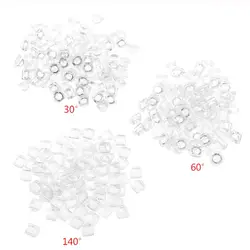 100PCS High quality Lens for 5050 LED WS2812 APA102 WS2811 SK6812 30 60 140 Degree Lens