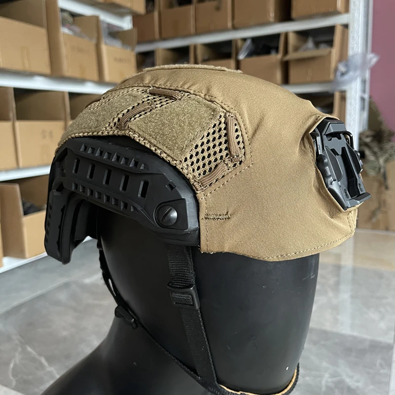 Outdoor FAST OPS-CORE/SF Pokrowiec na kask Skórzany pokrowiec ochronny na kask Tkanina kamuflażowa