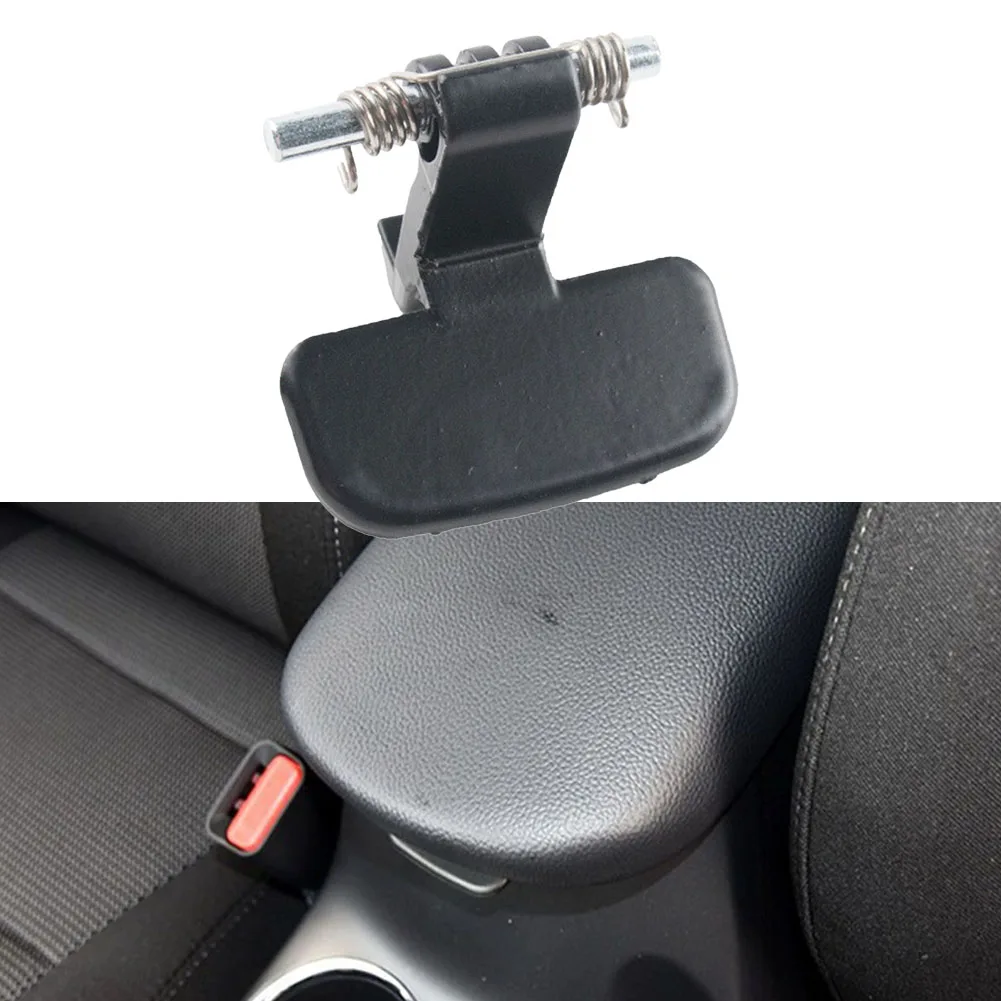 

Black Armrest Box Latch Auto Armrest Box Accessory Zinc Alloy Central Console Handle Black Finish Practical And Reliable