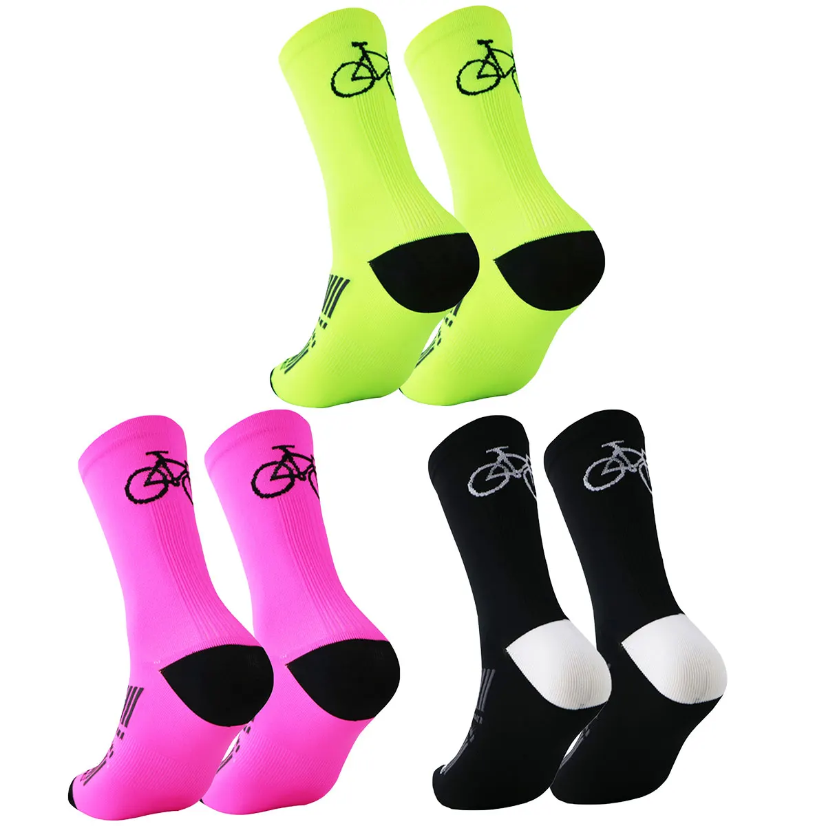 Non Slip Sport Soccer Socks, Unisex Athletic Sports Grip Socks for Women & Men