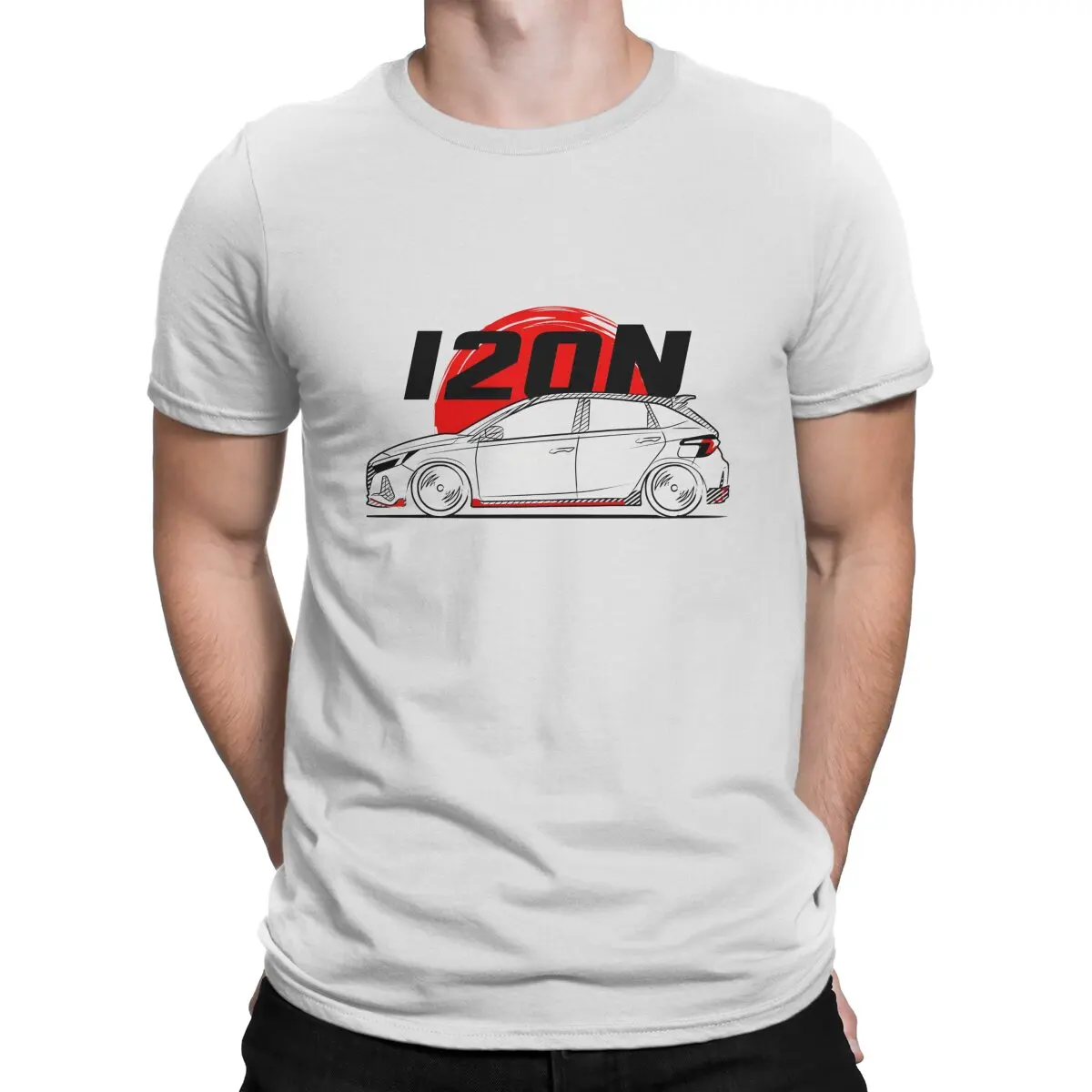 Racing I20 N KDM Men TShirt KDM Crewneck Tops 100% Cotton T Shirt Humor Top Quality Gift Idea