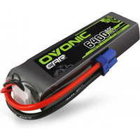 OVONIC 3S Lipo Battery 11.1V 6400mAh 50C With EC5 Plug Cells For 1/8 And 1/10 RC Car FPV UAV RC Boat Aircraft Helicopter Multiro