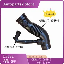 OE 1J0129684G 06A133240 Turbocharged Hose Intercharge Air Hose For VW Jetta A4 2.0 OEM 1J0129684CB 1J0 129 684CD 1J0129684CG