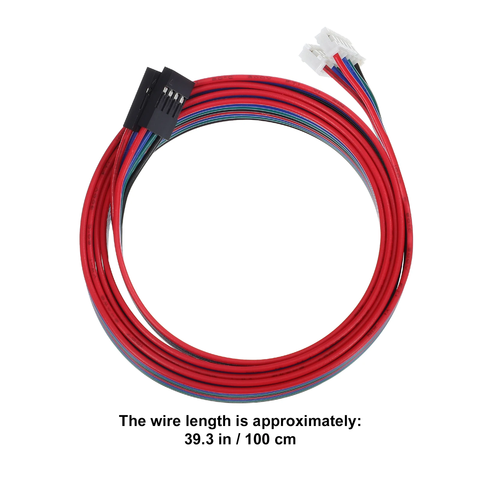 

4 Pcs Motor Wire Terminals Bipolar Stepper Power Supply 3D Printer Cable Cables