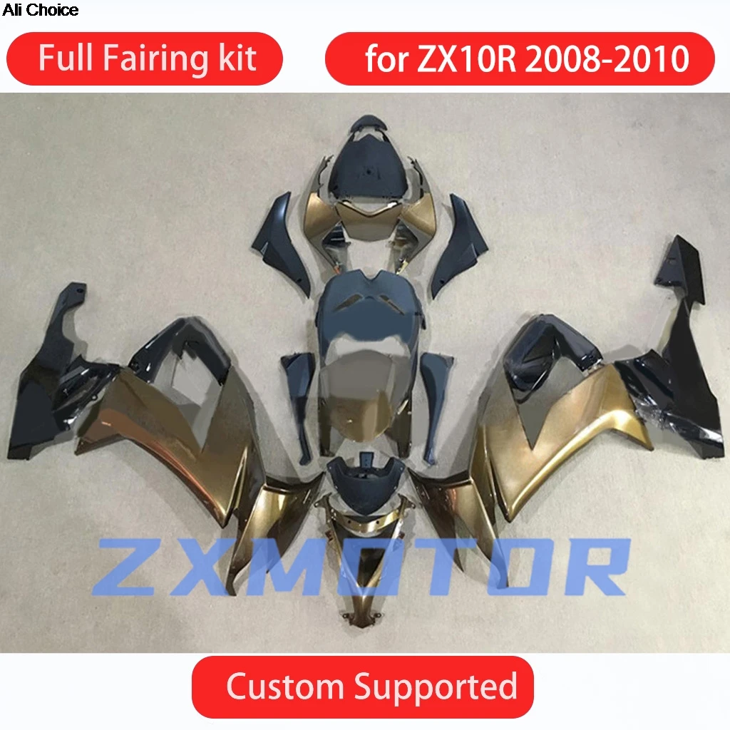 

New High Quality Fairing Kit ZX10R 2008 2009 2010 ABS Plastic Motorcycle Fairings for KAWASAKI ZX 10R 08 09 10