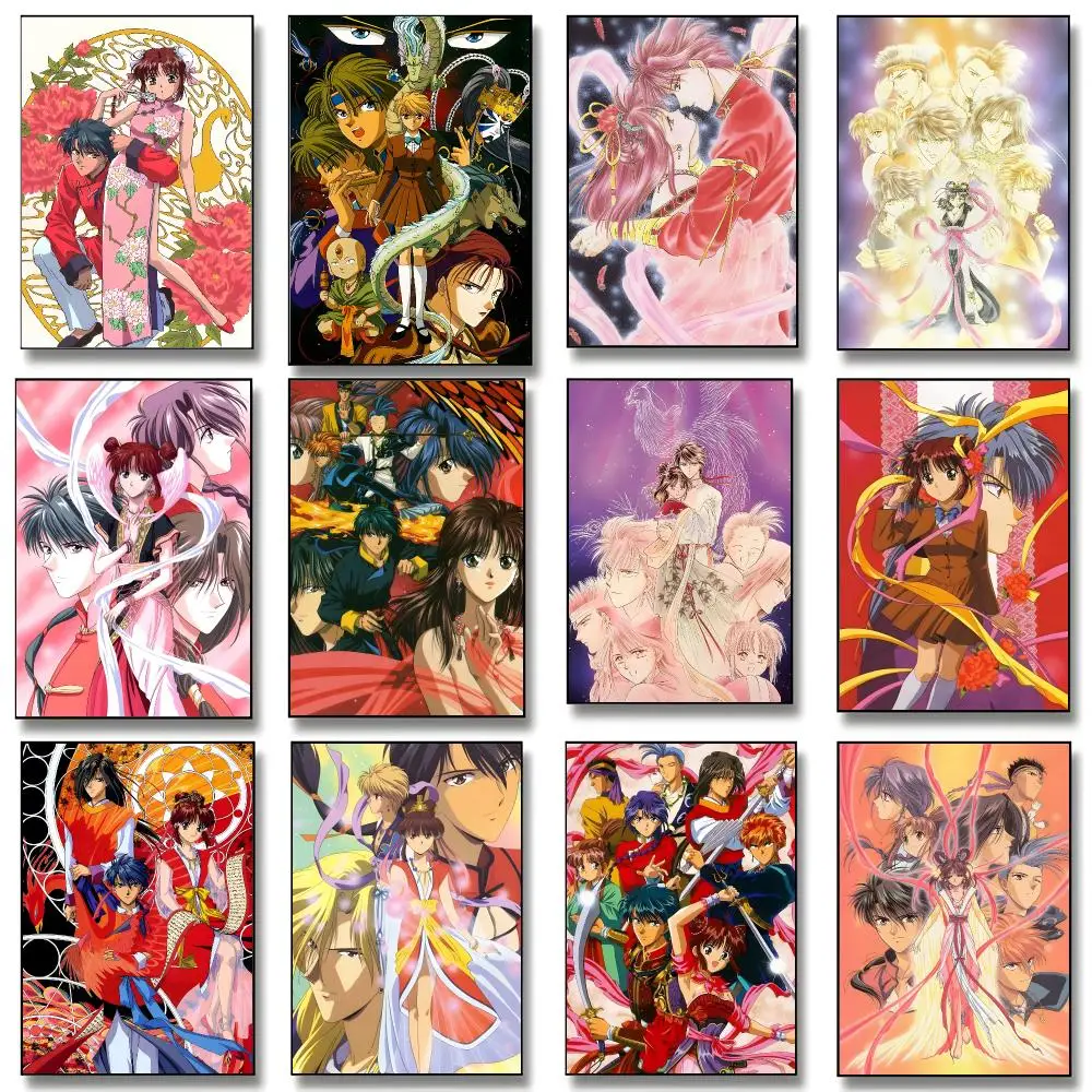 Shoujo Anime Fushigi Yugi Poster Print Painting Home Decor for Bedroom Living Room Hallway