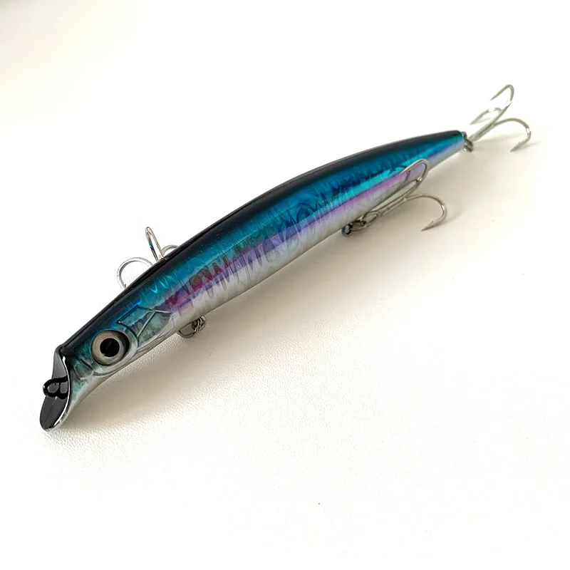 Testar Fishing Lure 145mm 20g Inshore Long Casting Floating Minnow Bait Wobblers Japanese Laser Jerkbait for Pike Bass Pesca