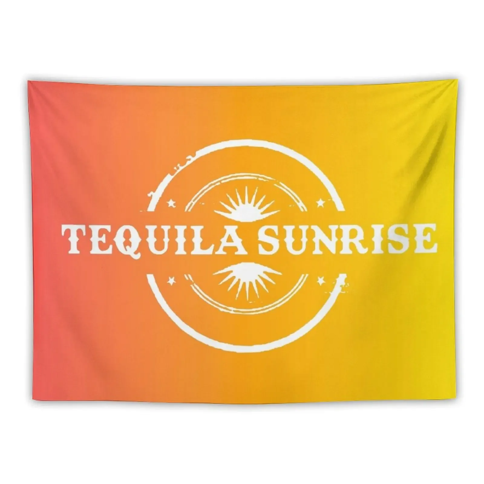 Tequila Sunrise Tapestry Wall Decorations Aesthetic Decoration Aesthetic Room Decorations Tapestry