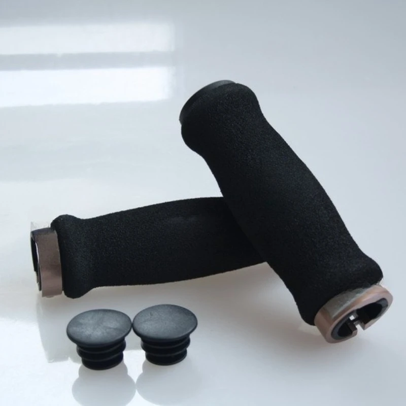 

Bicycle grips, mountain high-precision sponge unilateral locking shock absorber grips