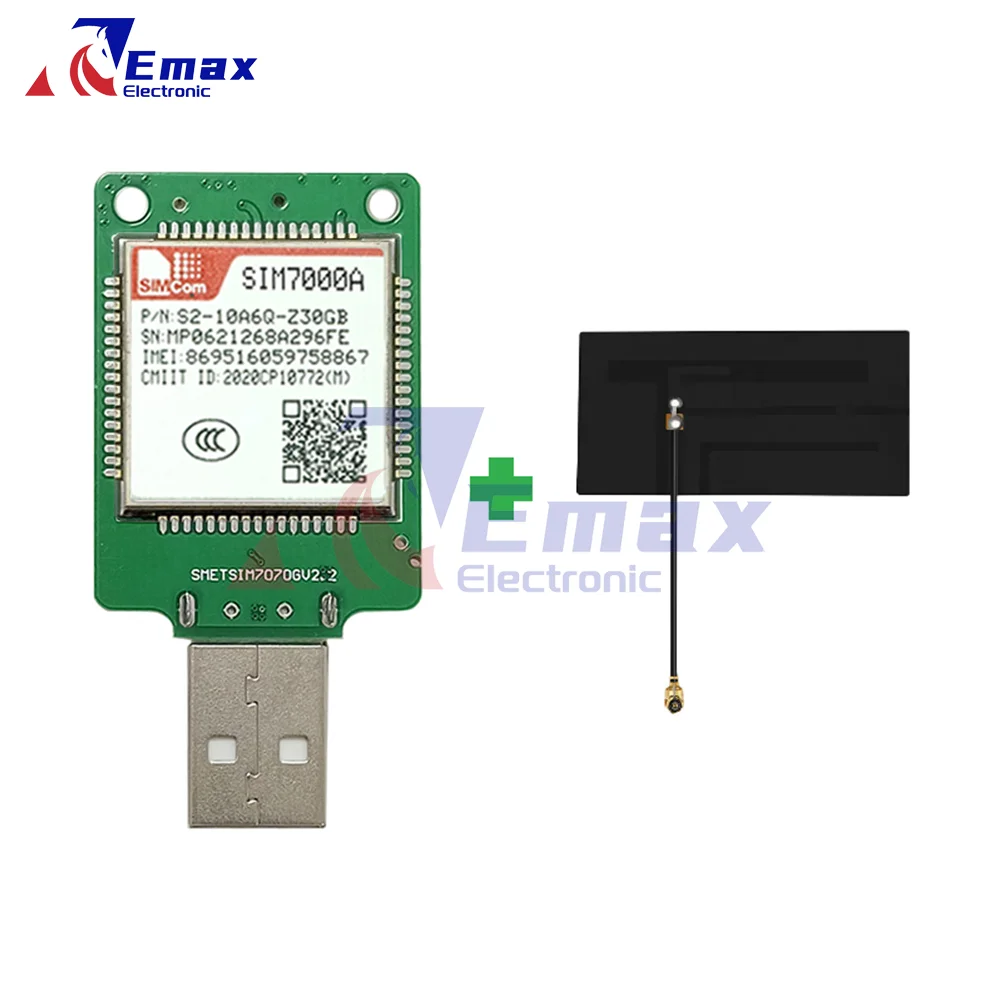 SIMCOM SIM7000A USB-адаптер для телефона, системная плата LPWA + NBIOT + CATM + GPS без поддержки GPS