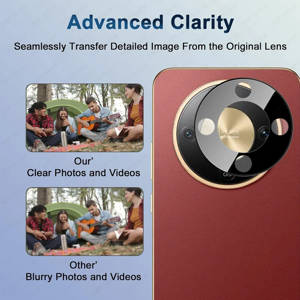 2 قطعة ثلاثية الأبعاد منحني حامي كاميرا الشاشة غطاء ل الشرف X9d عدسة حافظة زجاج واقي HonorX9d 5G العالمي 2025 عدسة الكاميرا فيلم #3