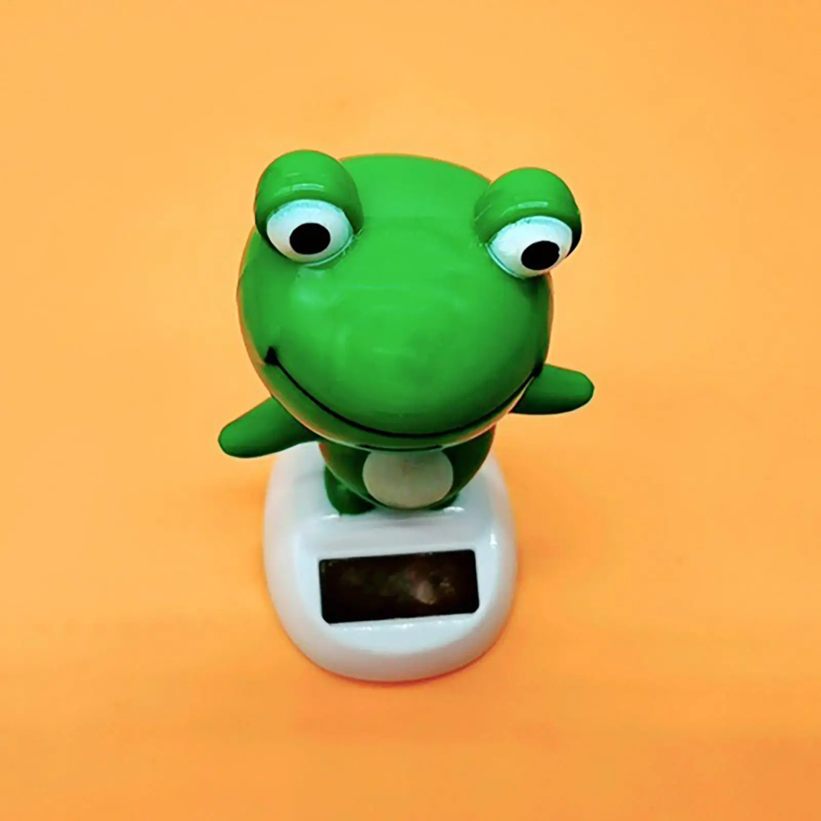 Solar Dancers Figures Solar Dancing Toy Animal Dolls Swinging Animated Bobble Head Cute Frog Car Solar Decoration