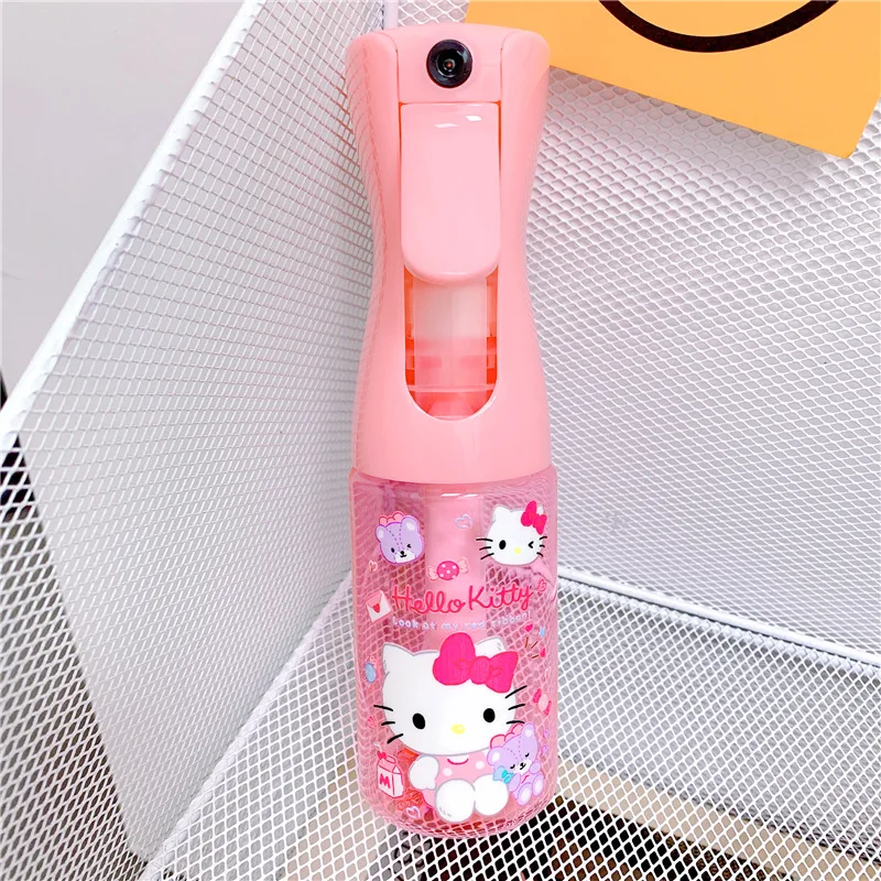 

Hello Kitty High-pressure Hydrating Spray Bottles Women Sanrio Summer Cooling Supplies Cartoon Anime Pattern Print Bottle Gifts