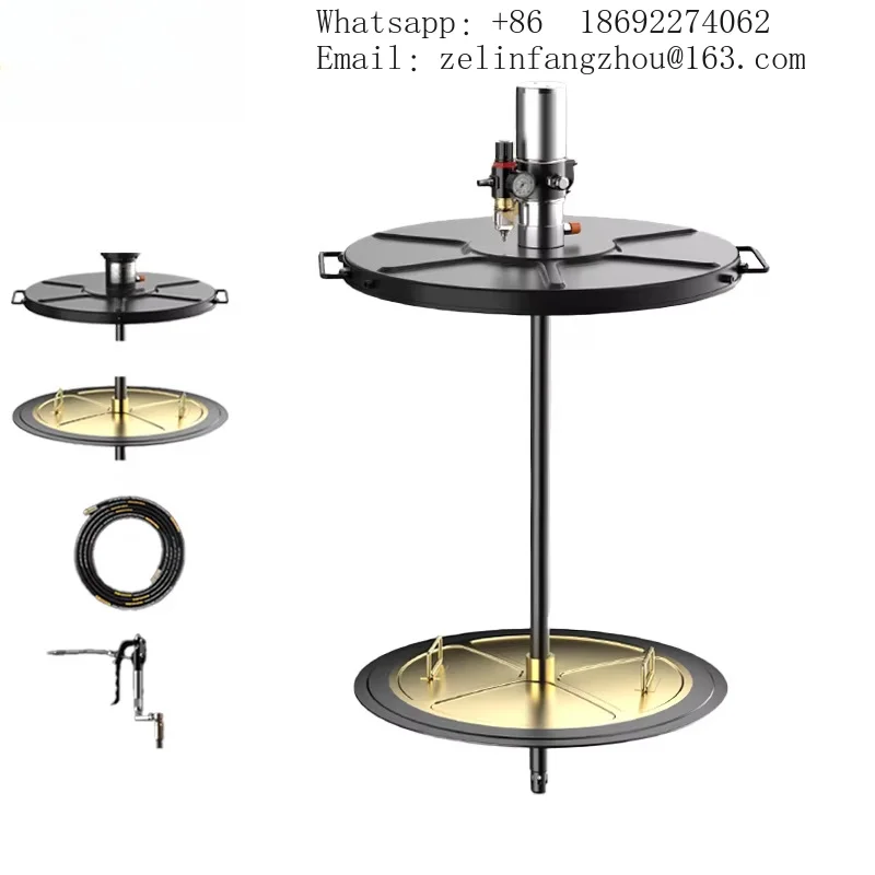 CAVITT Model 88 200L Bucket Mounted Pneumatic Grease Pump Kit Heavy Duty Grease Dispensing Equipment Industrial Grade