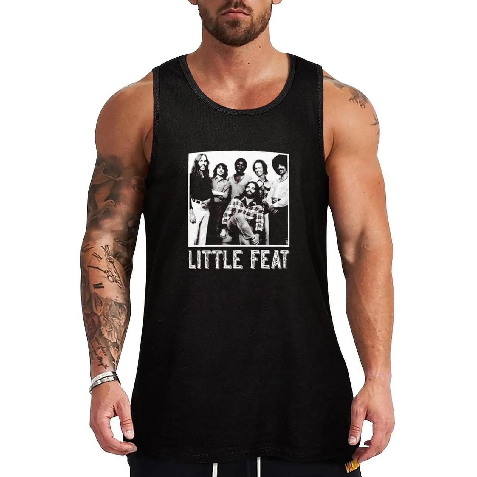 Little Feat 2 Tank Top Non-Shrink Tank Top Cotton Blend Casual Sleeveless