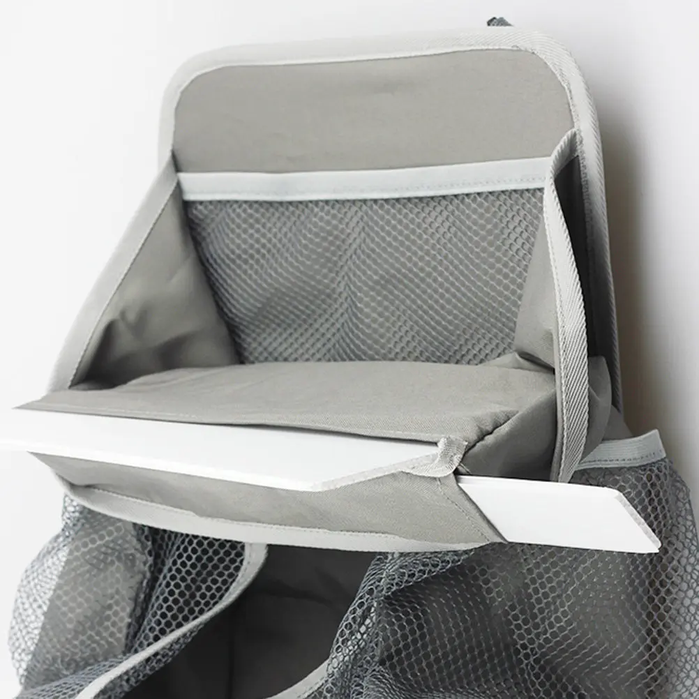 Crib Hanging Storage Bag Heavy Duty Breathable Organizer for Diapers Clothes Books Snacks on Bedside Stroller Headboard