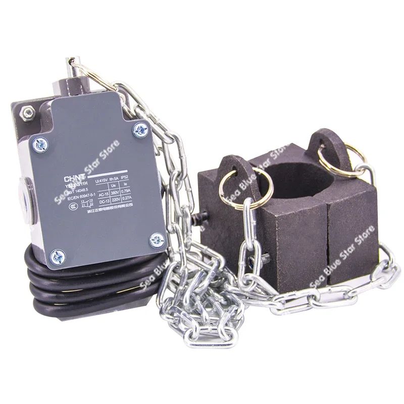 Limiter YBLX-3/11H Aluminum Shell Anti-punch Top Chain Type Stroke Switch Ring Chain Hoist Heavy Hammer Limiter
