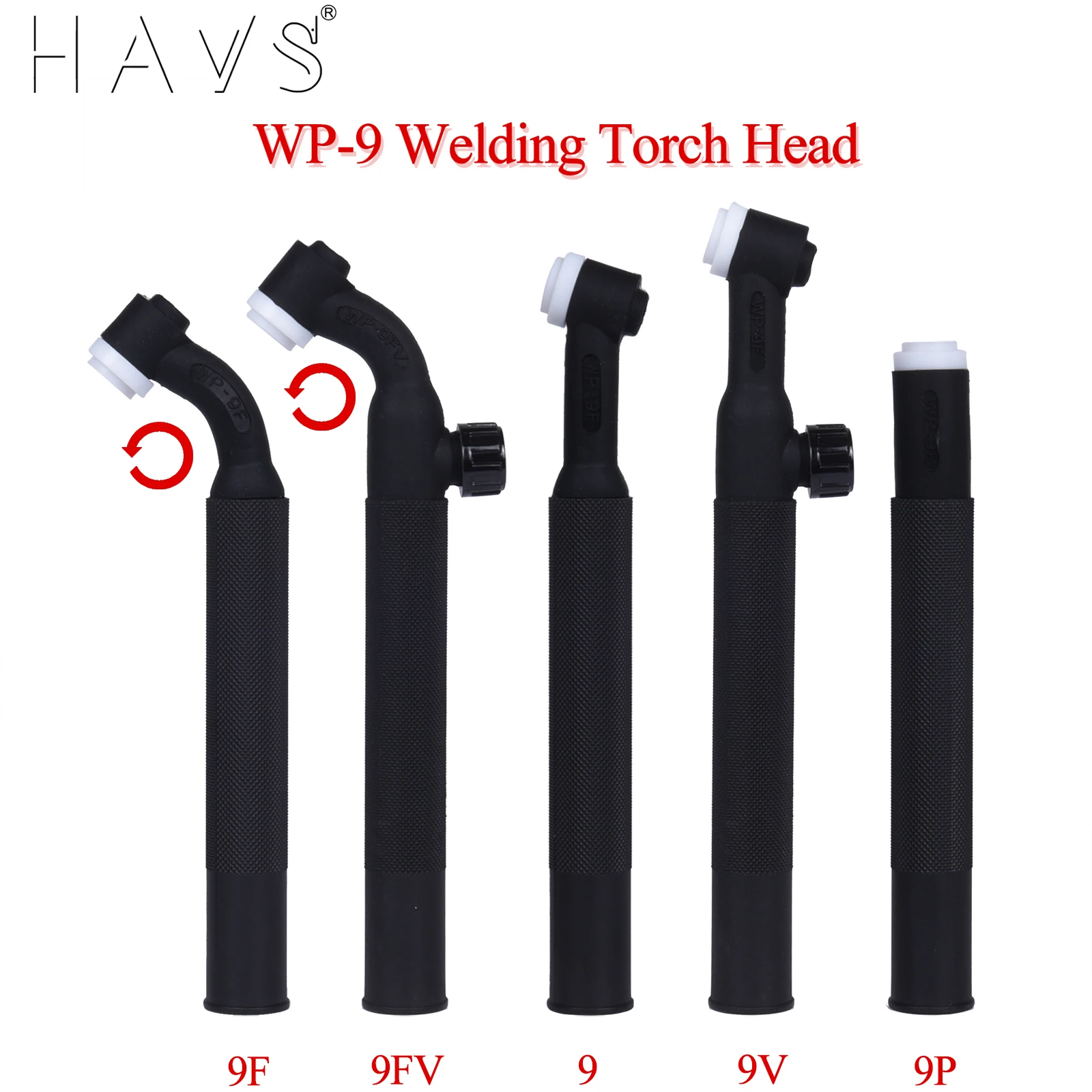WP9 WP9F 9F 9V 9FV SR9 SR9F SR9V SR9FV SR9P TIG Torch vücut hava soğutmalı dönebilen kafa 125 AMP