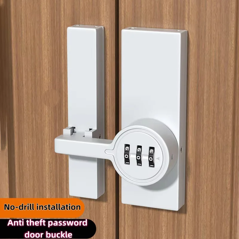 No punching, anti-theft password, mechanical lock, folio cabinet door lock can be punched and installed