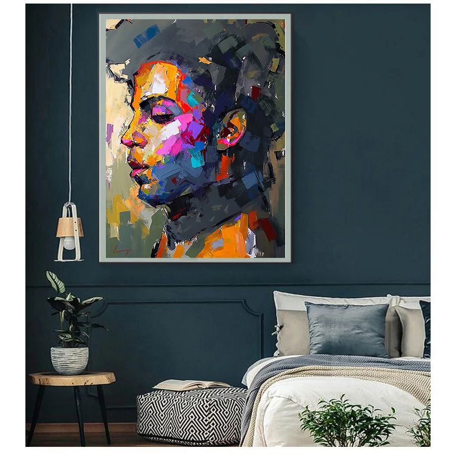 Prints Wall Art Canvas Painting Prince Rogers Nelson Pictures for Living Room Home Decor Modern Abstract Portrait Posters