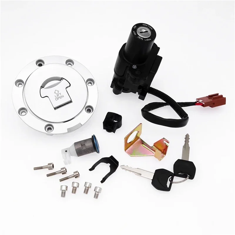 Motorcycle Ignition Switch Lock Gas Fuel Petrol Tank Cap For Honda CBR600RR CBR1000RR 2007- 2016